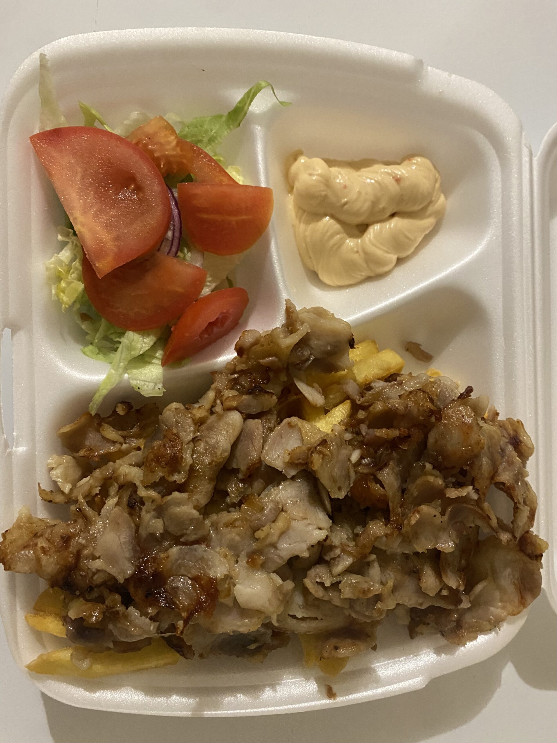 Kebab tanier malý